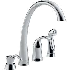 delta pilar waterfall single handle