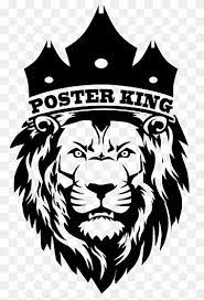 Illustration Of Poster King Lion Logo Organization T Shirt Lion White Animals Company Png In 2021 King Drawing Logo Design Art Lion Logo
