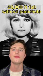 She survived a fall from 30,000 feet #history #facts #fyp #plane #planecrash