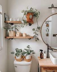 This is an inexpensive and simple upgrade to make, and it comes with a couple benefits. Cozy Bathroom Shelves Diy Bathroom Decor Small Bathroom Decor Room Decor