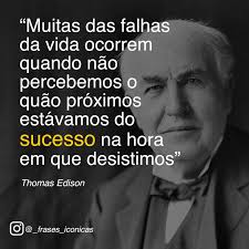 Frase de Thomas Edison