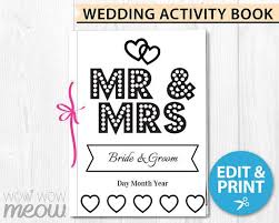You want their parents to relax and the kids to be happy, so it's always a great idea to have a plan. Wedding Coloring Book Children S Activity Sheets Booklet Etsy Wedding Activities Kids Activity Books Wedding With Kids