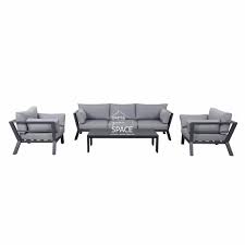 Divano a 2 posti, 2 sedie, 1 tavolo. Buy San Lorenzo 4 Piece Set By Dress Your Space Fast Shipping Australia