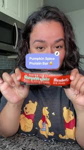 Let’s try this Pumpin Spice protein bar that I got at Trader Joes! . . .  #pumpkinspice #fallishere #traderjoes #barebells #barebellsproteinbar  #trywithme #snacks #snackreview #proteinbar ...