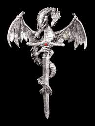 Buy sword wall display and get the best deals at the lowest prices on ebay! Wall Plaque Dragon With Sword Www Figuren Shop De