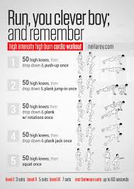 Run You Clever Boy And Remember High Intensity High Burn At Home Cardio Workout Cardio Workout At Home Cardio At Home Doctor Who Workout