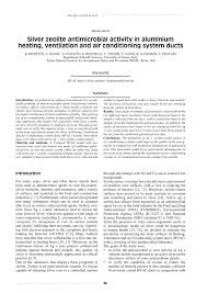 It is the most commonly occurring of several aluminium oxides, and specifically identified as aluminium(iii) oxide. Pdf Silver Zeolite Antimicrobial Activity In Aluminium Heating Ventilation And Air Conditioning System Ducts