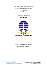 We did not find results for: Soal Ujian Ut Manajemen Ekma4371 Manajemen Rantai Pasokan
