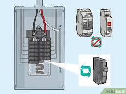 The three phase wiring for gfci or rcd (rccb) or rcbo wiring diagram shows the three lines (l1, l2 and l3) and neutral has been connected as input to the rccb from main board followed by mcb i.e. How To Install A Circuit Breaker 14 Steps With Pictures