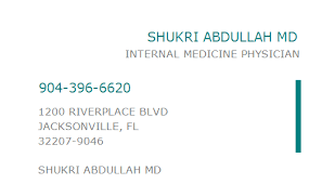 Shukri abdullah, mdעובד רופאים ומנתחים, בריאות ורפואה פעילויות. 1861444879 Npi Number Shukri Abdullah Md Jacksonville Fl Npi Registry Medical Coding Library Www Hipaaspace Com C 2021