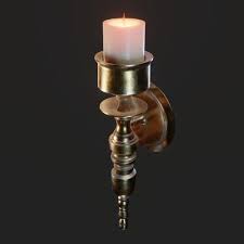 Buy fashion wind chimes online. Wall Candle Holder Old 3d Model Turbosquid 1446024