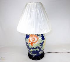We did not find results for: Vintage Ginger Jar Lamp Blue Floral Pattern Wood Base W Harp Finial Shade 1919579911