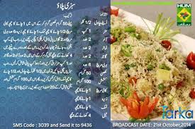Hum Masala Recipe In Urdu Masala Recipe Masala Tv Recipe Main Course Dishes
