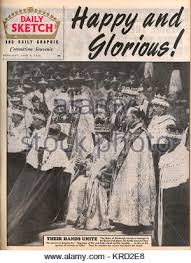 Image result for post magazine cover of Coronation of Queen elizabeth II