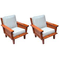 rustic 1940s habitant knotty pine club chairs 1stdibs com club chairs chair furniture