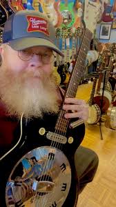 1963 Airline Folkstar acoustic/electric resonator guitar. “Resoglass” Very  cool axe! Original music by KC. #guitar #slide #slideguitar  #resonatorguitar #acoustic #acousticguitar #electricguitar ...