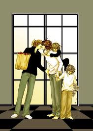 L X Light Ft Mello And Near Death Note Personagens De Anime Casal Anime