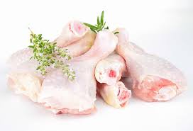 Pilon De Poulet Cru Photo Stock Image Du Boucher Isolement 25399424