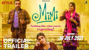 The film was supposed to release on july 30. Mimi Trailer Netflix Kriti Sanon Pankaj Tripathi Mimi Movie Trailer 30 July Mimi Youtube
