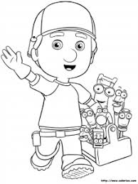 When autocomplete results are available use up and down arrows to review and enter to select. Handy Manny Free Printable Coloring Pages For Kids