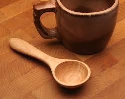 For description and history, see spoon. Wooden Coffee Scoop And 1 Tablespoon Measure Of Curly Maple Wood On Luulla