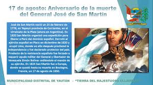 Proclama de josé de san martín al ejército de los andes antes de la batalla de chacabuco. Muniyautanullampash On Twitter 17 De Agosto Muerte Del General Don Jose De San Martin General Y Libertador Muniyautan Agosto Peru Tierradelmajestuosoullampash Https T Co Uuk9ololfq