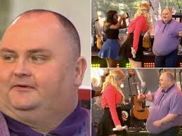 Dancing Man Sean O'Brien meets Meghan Trainor as he thanks fans ahead of  star studded party