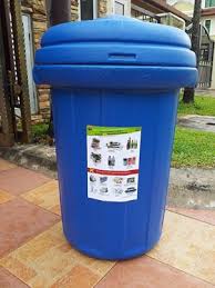 Inovasi tong sampah kitar semula. Tong Sampah Kitar Semula Biru