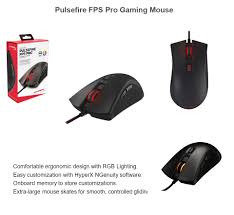 Set button bindings, program and store macros, customize lighting, and configure virtual 7.1 surround sound. Hyperx Pulsefire Fps Pro Rgb Gaming Mouse Lazada Ph