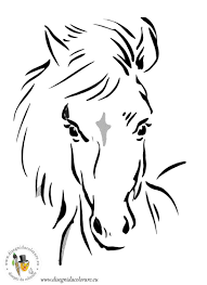 Cavalli Immagini Di Animali Testa Di Cavallo Sagoma Di Cavallo Disegni Di Cavalli