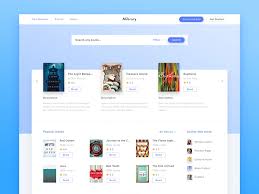 Mibrary Online Library Concept In 2020 Web Design Online Library Wordpress Web Design