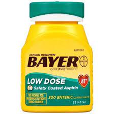 Bayer Enteric Coated Aspirin For Heart 81mg 300 Ct Aspirin Aspirin For Heart Doctor Recommended