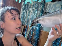 See you soon at The Daily Grind as we celebrate Shark Week! Shelby Ryan at  The Daily Grind: 7/19