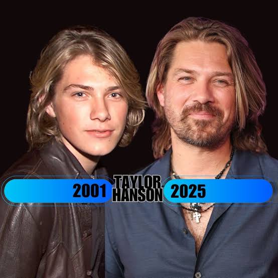 Taylor Hanson: Now and Then. -`♡´- #taylorhanson #hanson