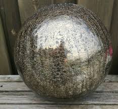 Xxxl 30cm Gross Glaskugel Amber Antik Dekokugel Garten Glas Kugel Verspiegelt 4058800531374 Ebay
