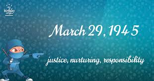 17 Fun Birthday Facts About March 29 1945 You Must Know Who Shares My Birthday Birthday Fun Its My Birthday