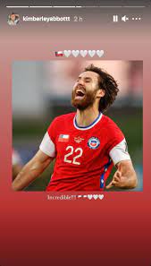 Ben had at least 1 relationship in the past. One More Fan Ben Brereton S Influencer Girlfriend Celebrated The Goal Of The Chilean English In Networks Copa America Especial Memesita