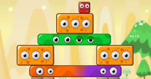 The little red block junior is incredibly energetic. Monsterland Junior Vs Senior Play Free Online At Gogy Games