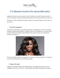 At hair salon, you can be confident you'll get the look you want. Hair Salons For Black Women By Solex Salon Issuu