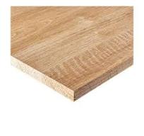 Panneau lamellé collé non abouté lamelles 40-80 chêne 2300x1210mm
