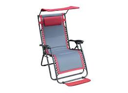 Captiva Designs 0 Gravity Chair With Foam Pad Canopy And Footrest Big 5 Sporting Goods Foot Rest Chair