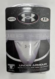 New Under Armour Performance Jock Strap cup pocket XXL jockstrap white  hockey UA | eBay