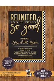 High School Reunion Invitation Reunited And It Feels So Good Etsy Reunion Invitations Class Reunion Invitations Family Reunion Invitations
