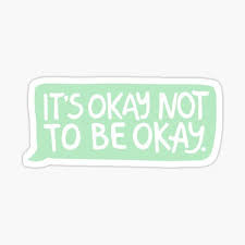 Browse and share awesome aesthetic quotes on love, nature, art and beauty. It S Okay Not To Be Okay Mint Green Sticker By Illhustration In 2021 Green Sticker Green Quotes Aesthetic Words