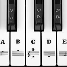 Was ist frankiervermerk und codierzone? Klavier Keyboard Aufkleber Fur 54 61 76 88 Tasten Noten Piano Sticker Fur Weisse Schwarze Tasten Transparent Und Abnehmbar Schwarz Amazon De Musikinstrumente Dj Equipment