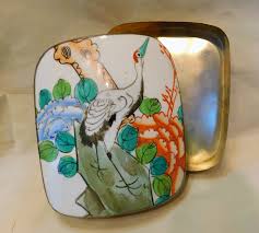 Treasure Box Asian Collection By Kelvin Chen Antique Etsy Antique Porcelain Treasure Boxes Hand Painted
