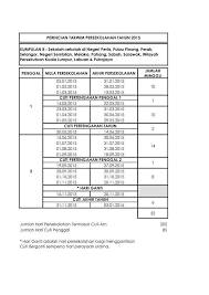 Jom rancang percutian anda bersama orang tersayang dengan mengikut tarikh pembayaran gaji bulanan anda. 2015 School Holidays Chart Home Is Where My Heart Is