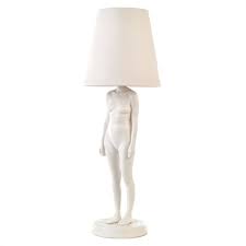 hiding lady lamp porcelain pols potten lampen interieur potten