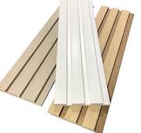 Rongke OEM Factory Price Wood Plastic Wall Panels Slatted Cladding Interior  Panel