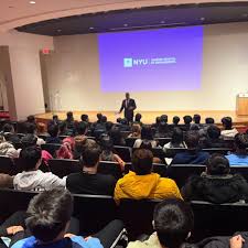 On January 16th, NYU's Executive Vice President for Global Science &  Technology and NYUTandon's Executive Dean Juan de Pablo welcomed new  students to campus. #NYUTandonMade